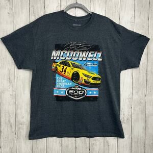 Nascar Daytona 500 Mcdowell Mustang Short Sleeve Graphic Print Tee T-Shirt XL